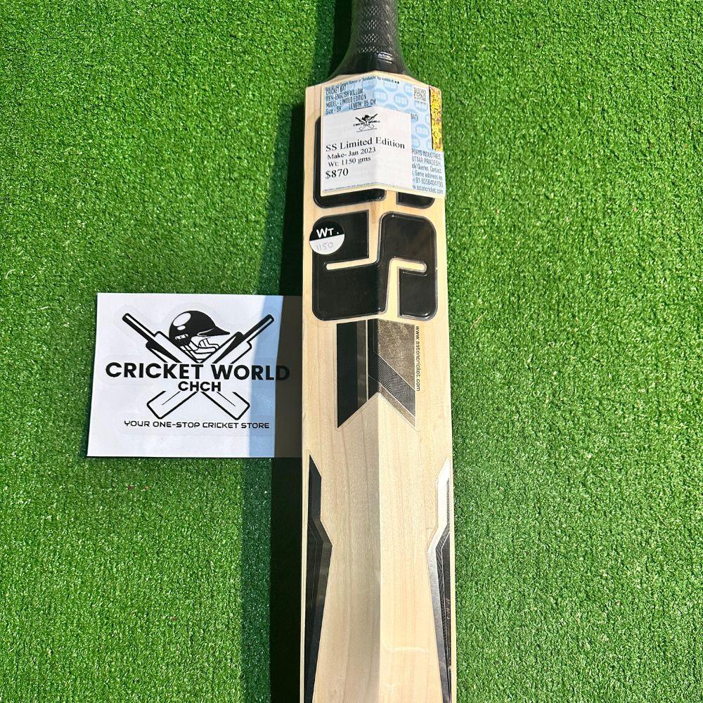 SS Limited Edition Grade 1 English Willow Bat – CricketWorld ChCh ...